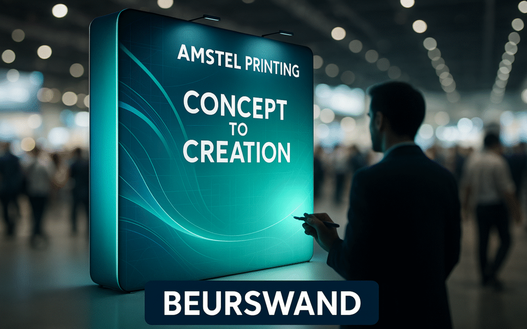 Jouw Beurswand Ontwerpen: Van Concept tot Opvallende Presentatie met Amstel Printing