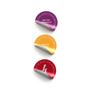Inspection stickers
