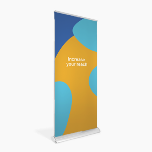 Double roll-up banner