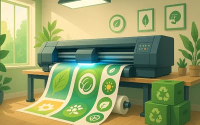 UV printtechnieken en duurzaamheid in promotie